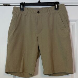 EUC Under Armour Men's Tan Shorts 34